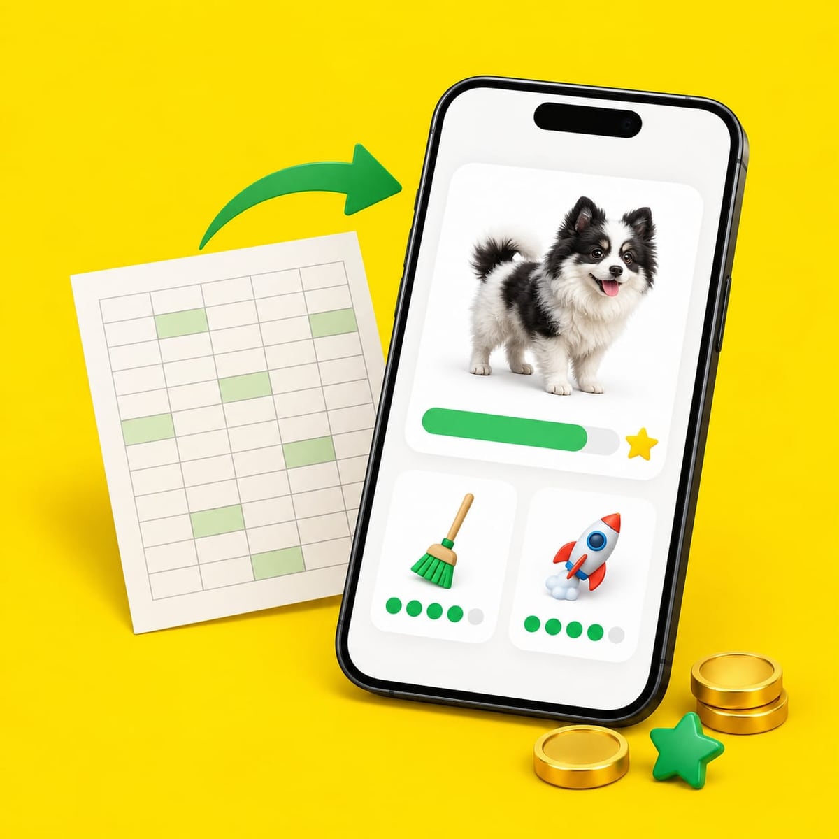 Substitua a planilha por um app de finanças e ensine seu filho a poupar brincando