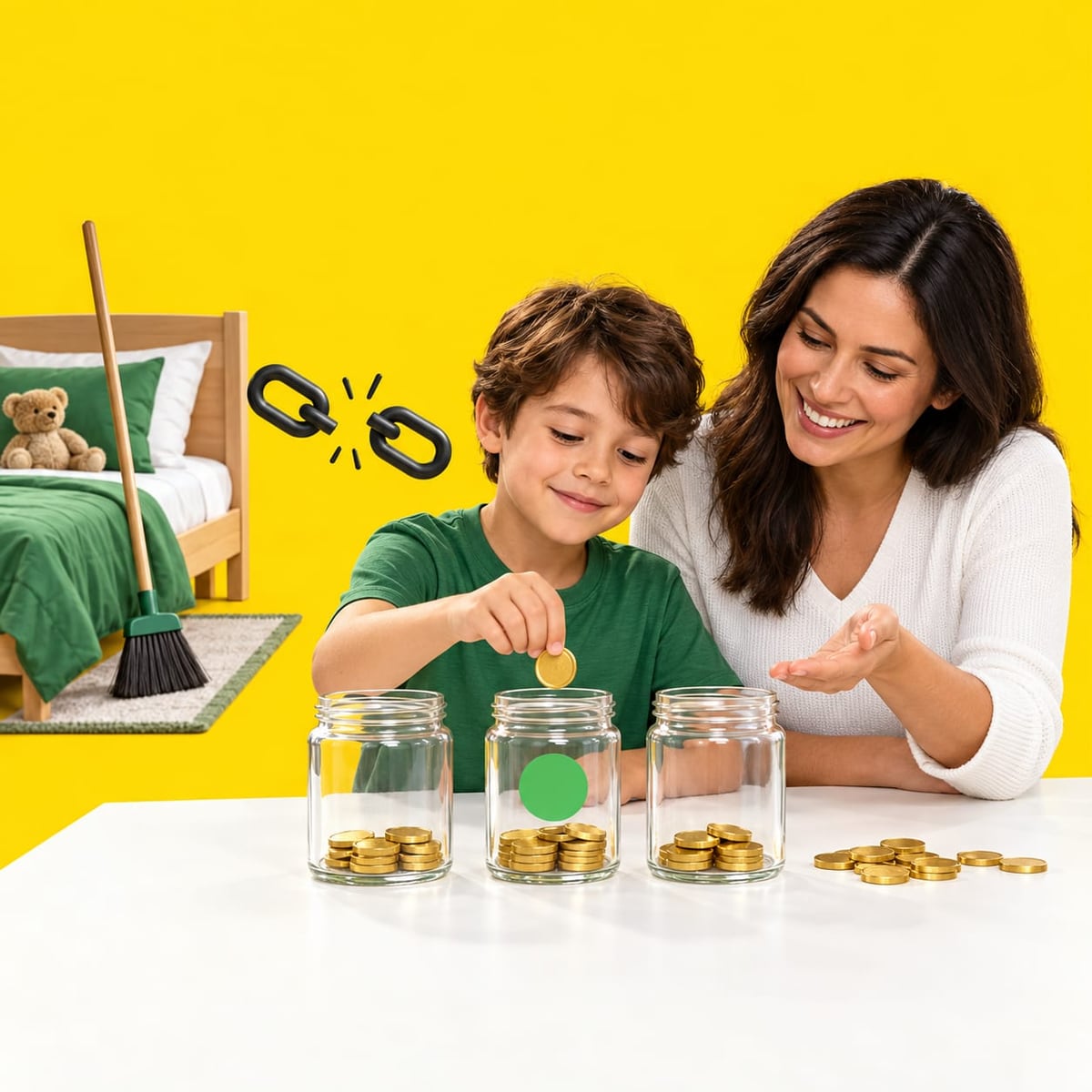 Vincular a mesada a tarefas domésticas atrapalha o aprendizado financeiro dos filhos