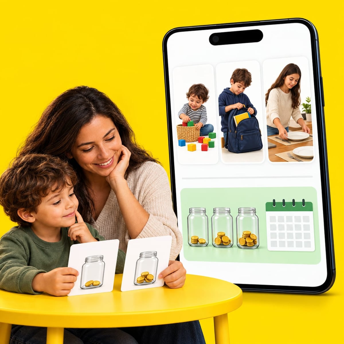 Mesada com tarefas por idade para comparar alternativas sem pagar obrigações da criança