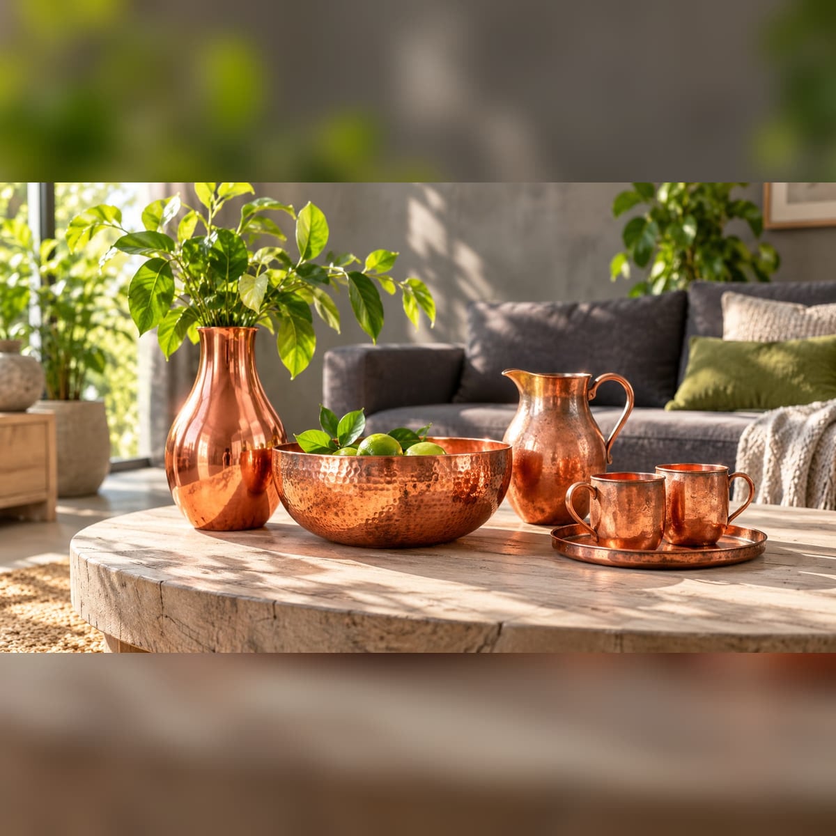 Como escolher o acabamento de cobre ideal para compor a decoração moderna da sua casa